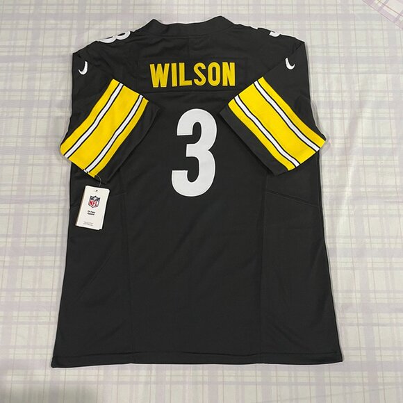 NFL Pittsburgh Steelers Black Jersey #3 WILSON - Picture 6 of 8